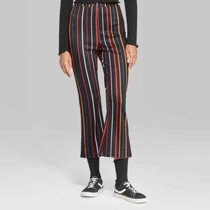 Wild Fable striped crop pants
